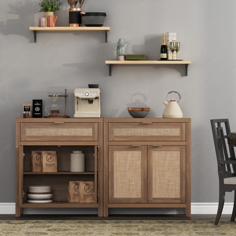 Bay Isle Home™ Safura 30'' Sideboard With 1 Drawer and 2